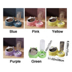 2-in-1 Automatic Pet Feeder Bowl (Detachable, Cage Hanging, Large Capacity)