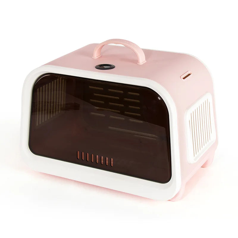 2026 New Portable Pet Space Capsule Carrier, Outdoor Handheld & Crossbody Bag for Cats Small Dogs, Large Capacity Travel Pet Bag