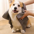 66x43cm Pet Cleaning Product, Dog, Cat, Bath, Hair, Car Wash, Large Imitation Deerskin Towel, Water-absorbing Quick-drying Towel