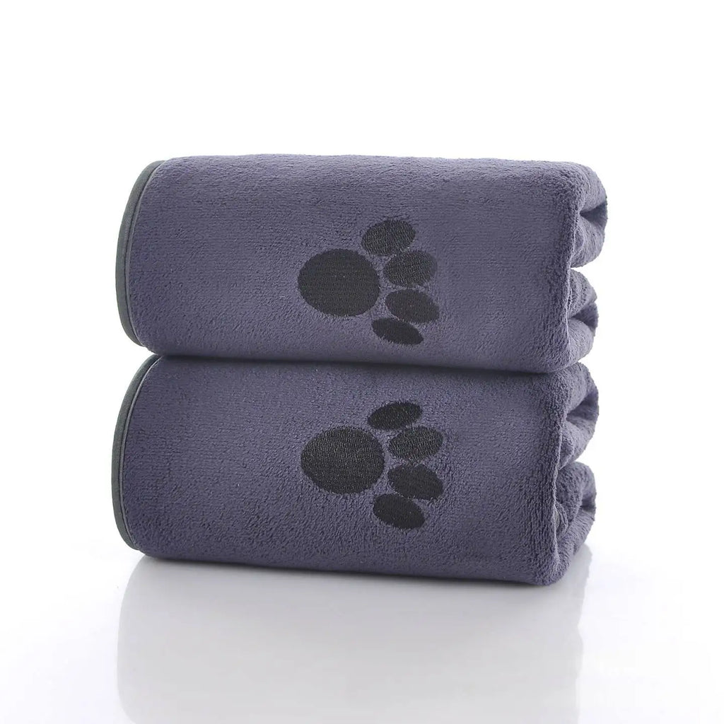 50*100 Super Absorbent Dog Bathrobe Cat Accessories Pet Bath Towel Cat Blanket Dog Products Quick Dry Soft Microfiber Pet Towel