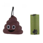 Pet Fecal Bag Dispenser Cat Dog Outdoor Pocket Hanging Buckle Portable Eco-friendly Biodegradable Pet Garbage Bag Pet Supplies