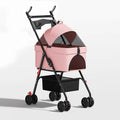 Pet Cart, Cat and Dog Cart, Small, Lightweight, Foldable Teddy, Outdoor Cart, Detachable for Going Out