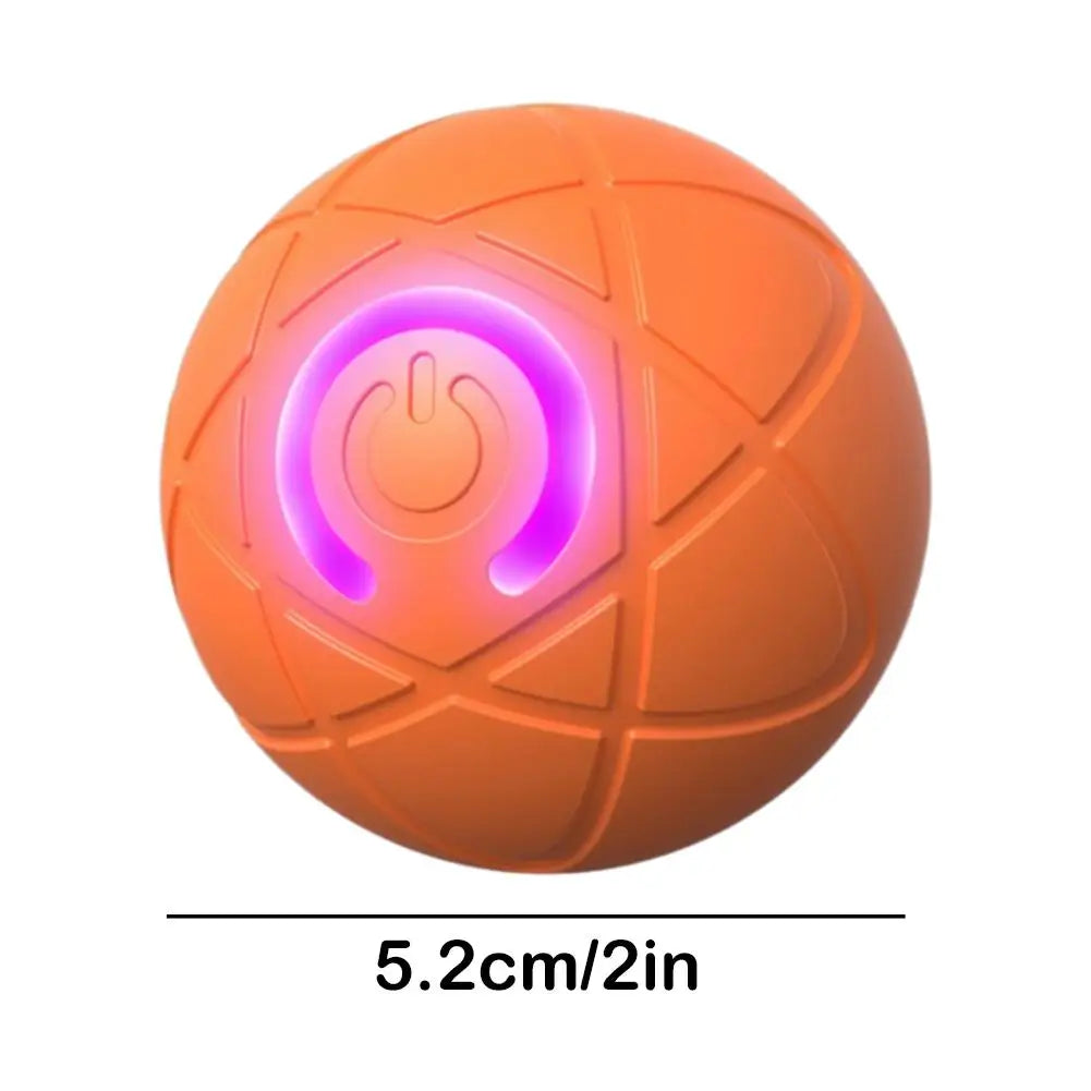 Smart USB Electric Bouncing Ball Pet Toy — Auto-Moving Interactive Toy for Cats & Dogs