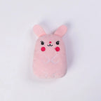 Cartoon Animal Plush Cat Chew Toy — Bite-Resistant Self-Play Tooth Grinding Relief