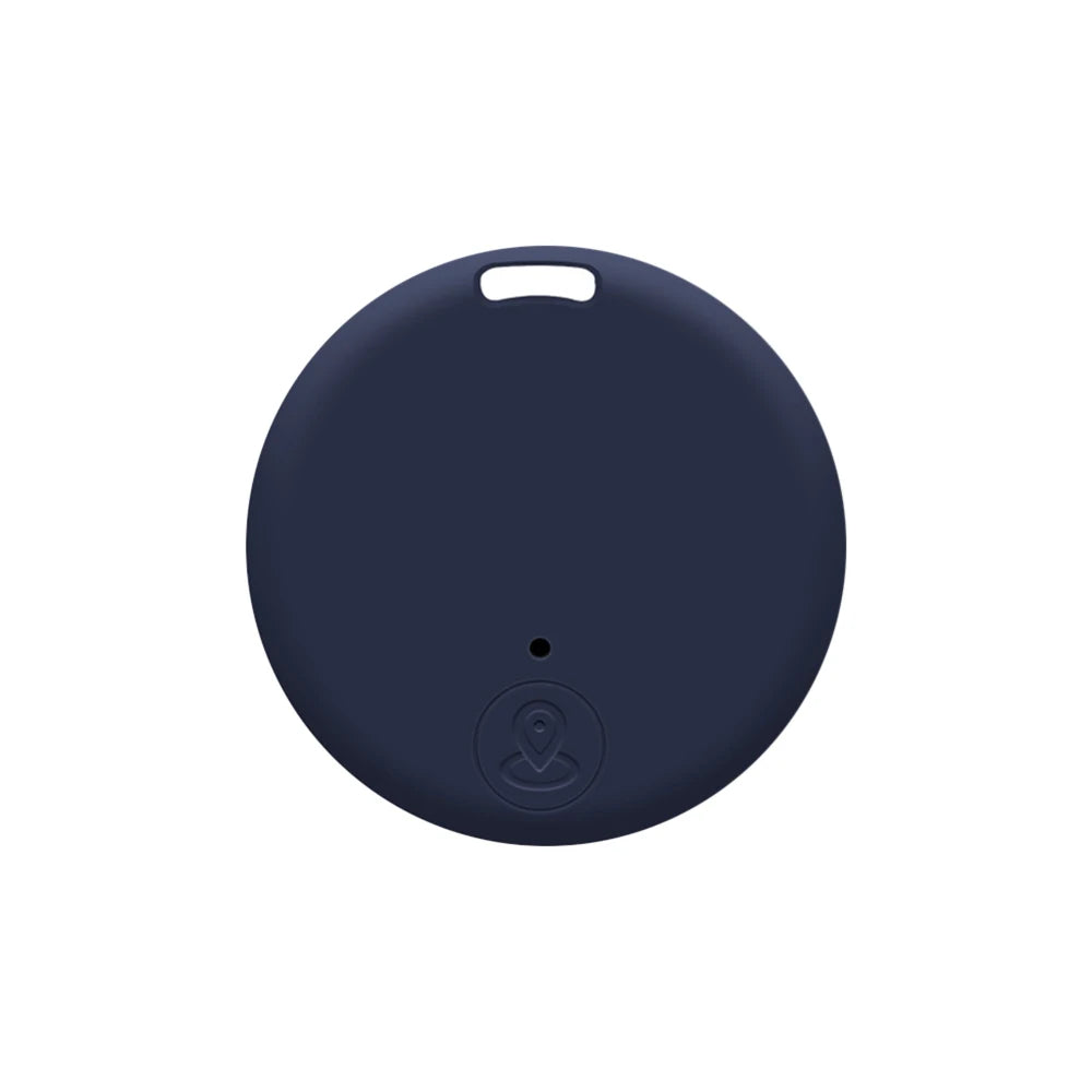 Round Mini Bluetooth Anti-Loss Tracker for Dogs, Cats, Kids & Keys - Smart Finder Accessory