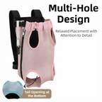 Breathable Mesh Double Shoulder Pet Front Carrier (Hands-Free, Portable)
