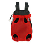 Adjustable Pet Backpack Double Shoulder Breathable Cat Carrier Bag Dog Carrier Backpack for Small Dog Cat Outdoor Accessories