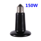 25W/50W/75W/100W/150W/200W Basking Ceramic IR Heat Emitter Bulb Reptile Infrared Heater Turtle Snake Lizard Pet Chick Lamp 220V