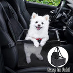 Universal Dog Car Seat with Storage Pockets (Non-Slip, Small & Medium Dogs)