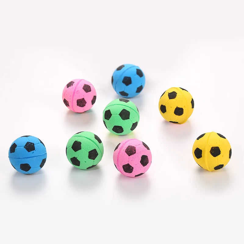 Squeaky Latex Football Toy for Dogs
