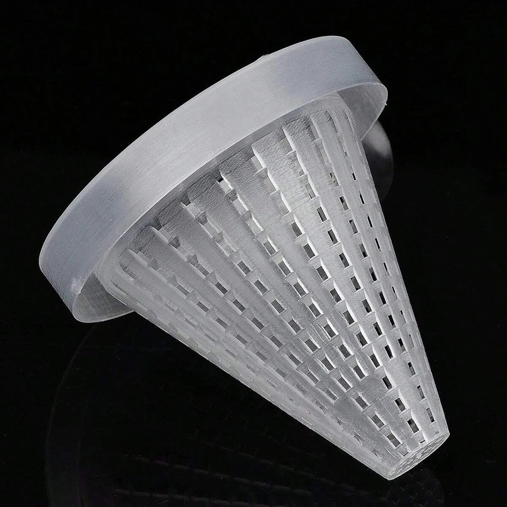 2Pcs Fish Feeding Aquarium Clear Feeder Aquarium Fish Aquarium Nematode Live Blood Worms Plastic Conical Cup Basket Feeder
