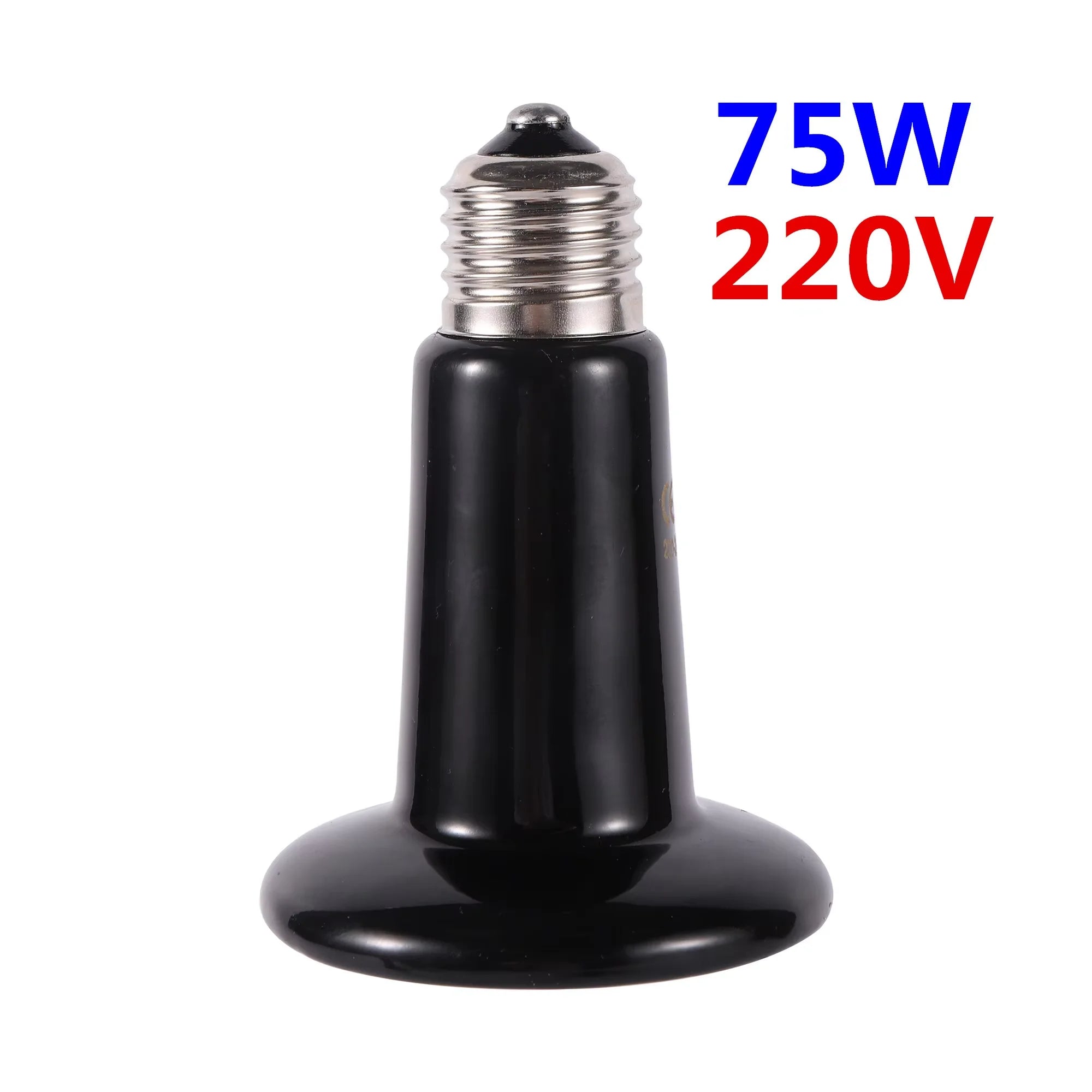 Pet Reptile Far Infrared Ceramic Heating Lamp 110V/220V Heat Emitter Light Bulb 25W 50W 75W 100W 150W 200W Animal Hatch Heating