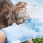 Pet Towel Glove - Dog-Specific Quick-Drying Absorbent Cleaning Cloth, Cat Bath Towel, Pet Grooming Supplies