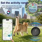 Smart Waterproof GPS Dog & Cat Tracker with Adjustable Collar - Real-Time Anti-Loss Location Monitor