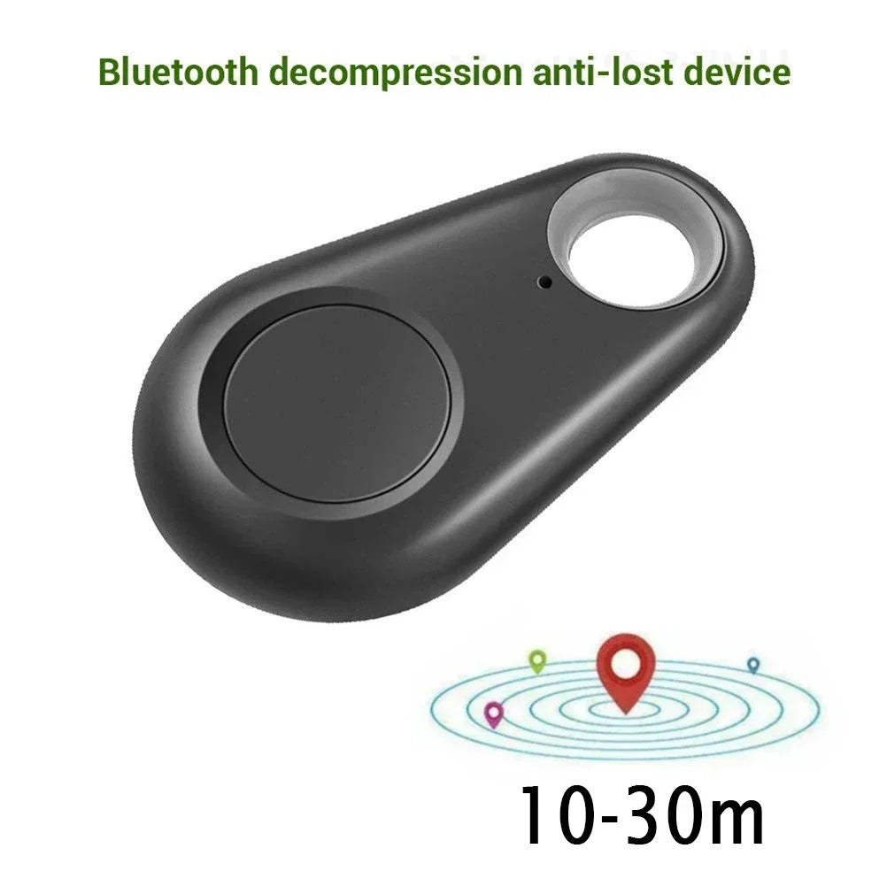 Mini Bluetooth GPS Tracker for Cats - Long-Range Anti-Theft Locator for iOS & Android