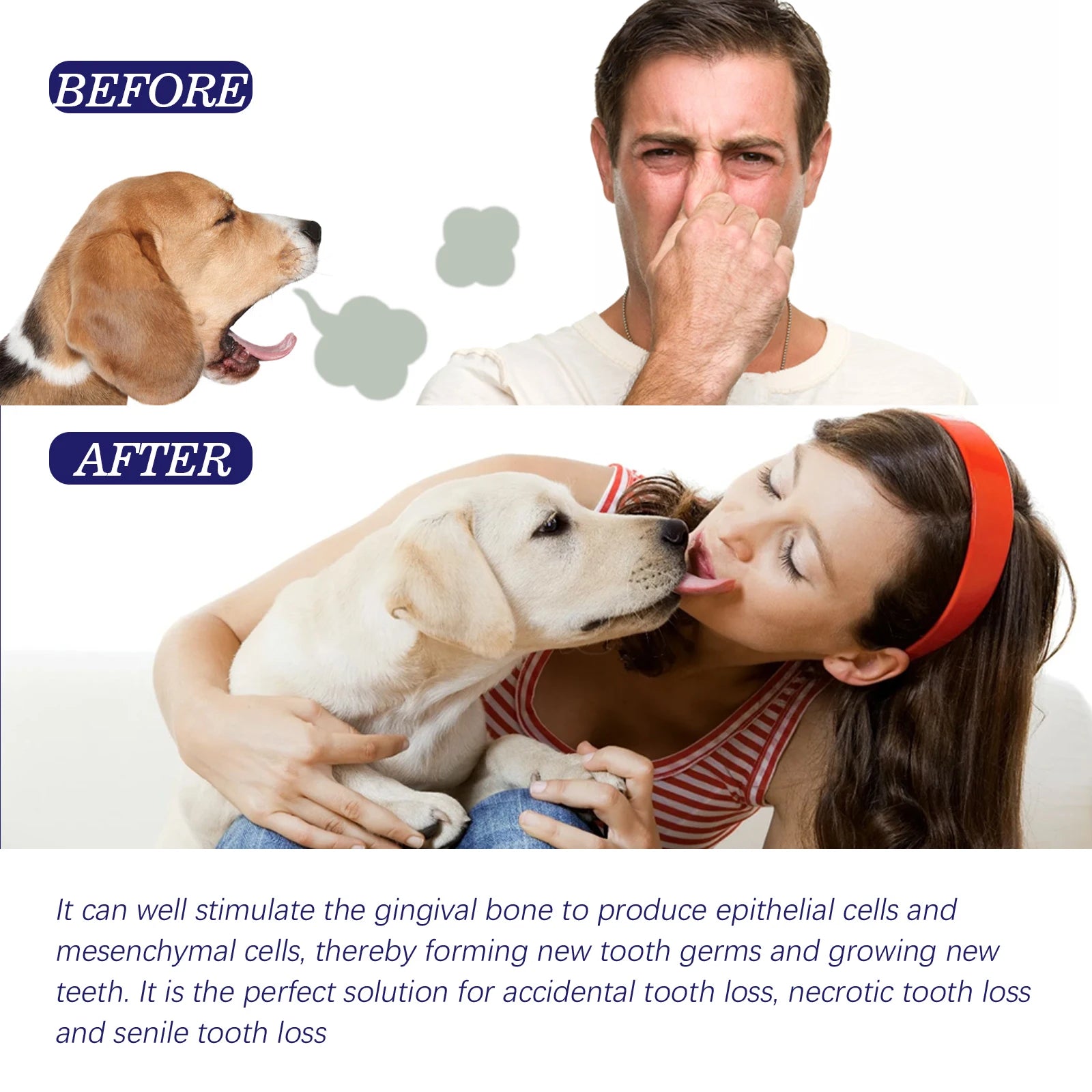 V34 Pet Toothpaste Gentle Plaque Tartar Remover Fresh Breath Gum Health for Cats Dogs Daily Dental Care 60g