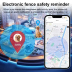 Lightweight Mini GPS Pet Tracker for Dogs & Cats - Real-Time Remote Anti-Loss Locator