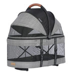 ROODO 2026 Upgraded Version 3-in-1 Dog Cat Stroller with Detachable Carrier Folding Lightweight Portable Travel Pet Gear All-Te