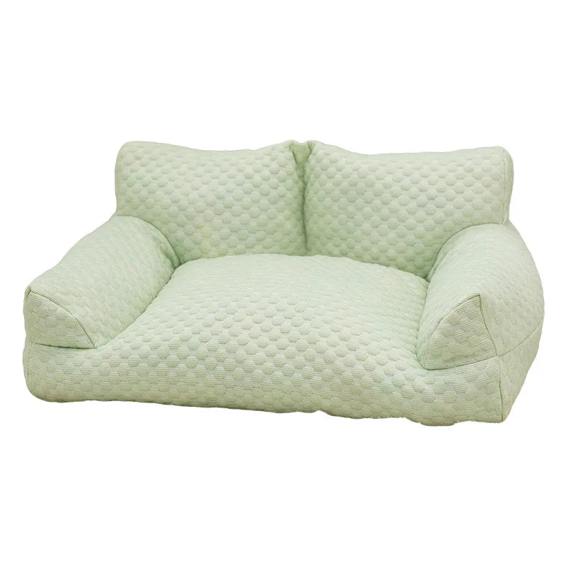 Ice Silk Cooling Sofa Bed for Dogs & Cats (Washable)