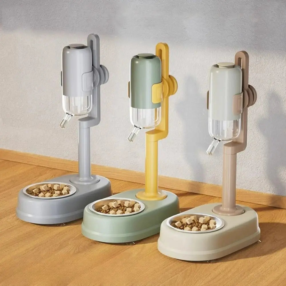 Vertical Dog Water Dispenser (No-Drip, Non-Slip, Stainless Steel)