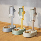 Vertical Dog Water Dispenser (No-Drip, Non-Slip, Stainless Steel)