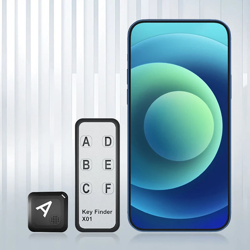 6-Piece Wireless Key Finder & One-Touch Anti-Loss Locator Set - Track Keys, Pets, Bags, Wallets & Remotes