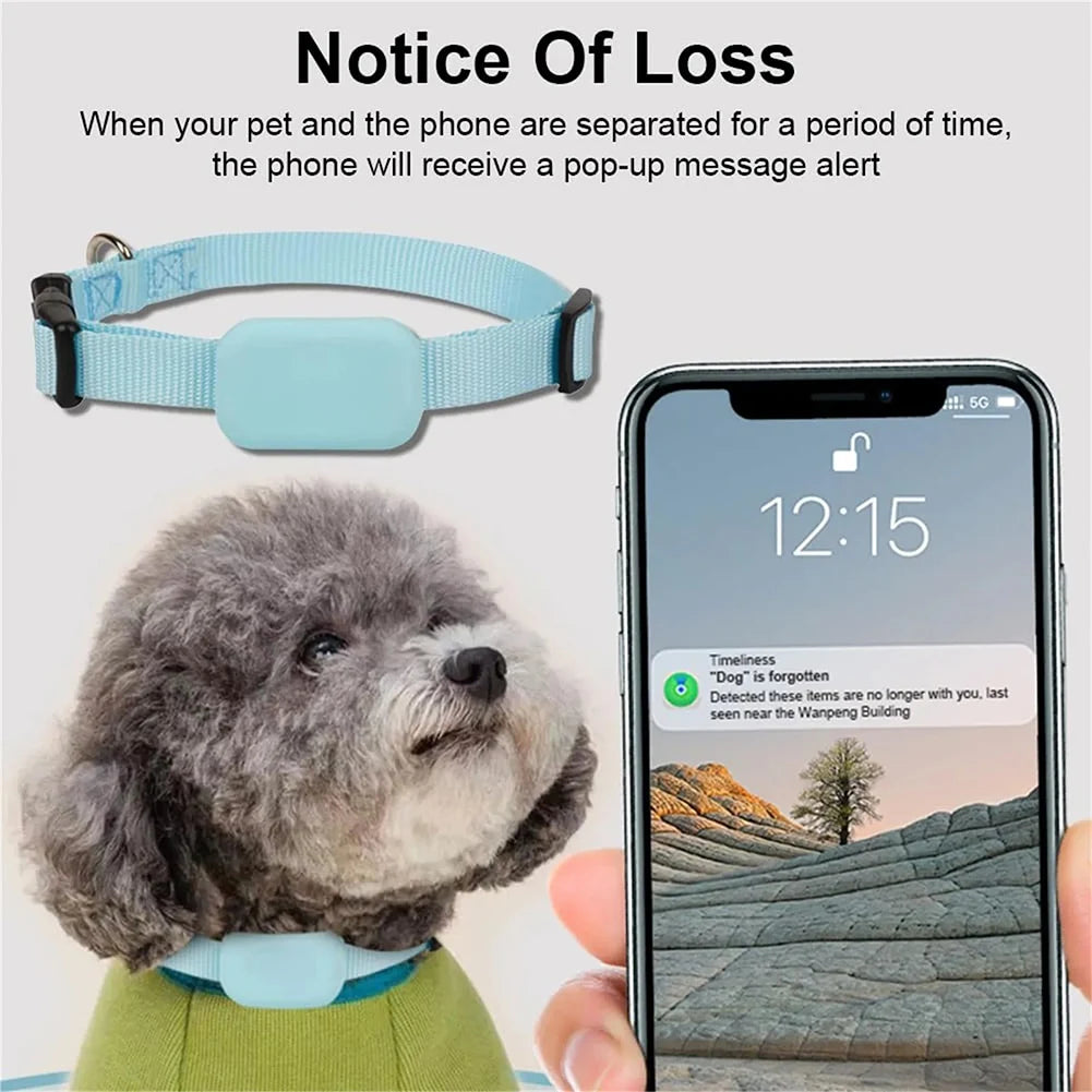 Smart Pet GPS Tracker with Adjustable Collar for Dogs & Cats