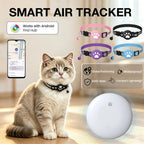 Lightweight Waterproof Smart Cat Tracking Collar - Google Find Hub Compatible Anti-Loss Bluetooth GPS Locator