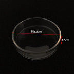 Glass Aquarium Shrimp Feeding Ring & Feeder Dish (Transparent, Floating, Bottom Use)
