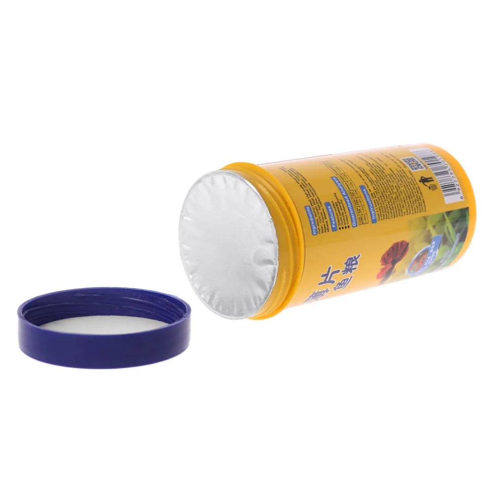 Ornamental Fish Food Mini Pellets (High Protein, Spirulina, Color Enhancing Formula)
