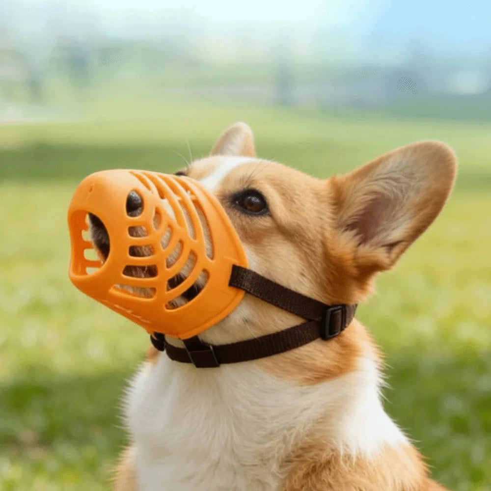Silicone Dog Muzzle (Breathable Basket)