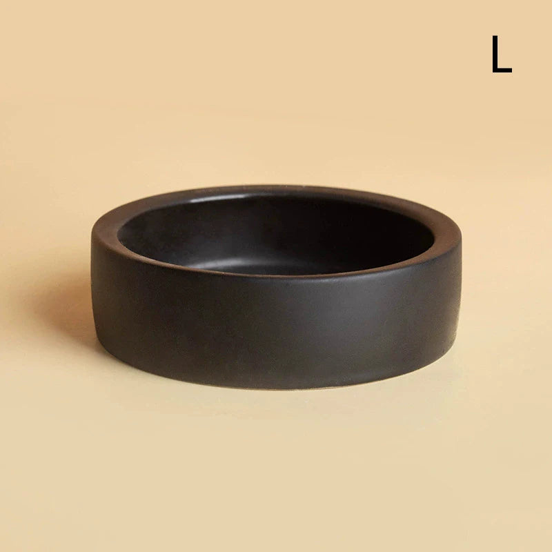HOT! Reptile Food Bowl Anti-Escape Ceramic Feeder Dish Black White Reptile Water Bowl For Hermit Crab Gecko Chameleon Corn Snake