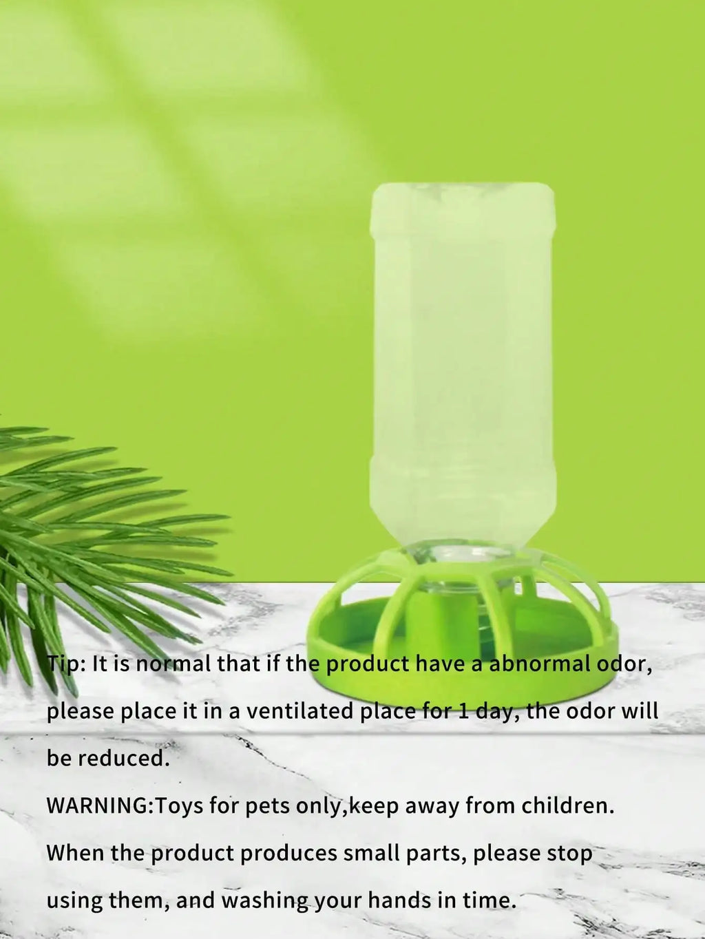 1pc Crawler Turtle Automatic Water Dispenser Climbing Pet Land Turtle Lizard Palace Keeping Box Tank Landscape Water Basin