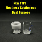 Acrylic Aquarium Fish Feeding Ring (Anti-Drift, Transparent, Floating Food Station)