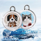 Waterproof Bluetooth GPS Real-Time Collar Tracker - Anti-Loss Locator Finder for Dogs & Cats
