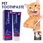 Pet Oral Cleaning Toothpaste Freshen Breath Reduce Yellowing Remove Tartar Cat Dog Gentle Teeth Brightening Toothpaste For Pets