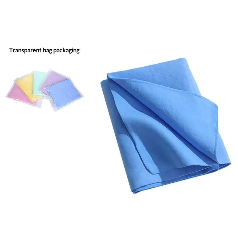 ✔Quick-Dry Pet Bath Towel Multi-functional Reusable Ultra Absorbent PVA Microfiber Towel Car Towel