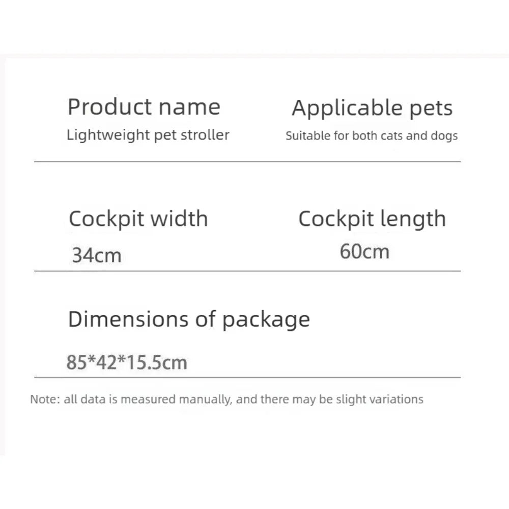 Foldable Pet Stroller for Dogs Cats 4 Wheels Breathable Mesh Dog Carrier with Cup Holder Lightweight Travel Puppy Pushchair