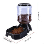G92C Automatic Feeder Waterer (Square, Plastic, Cage Hanging)