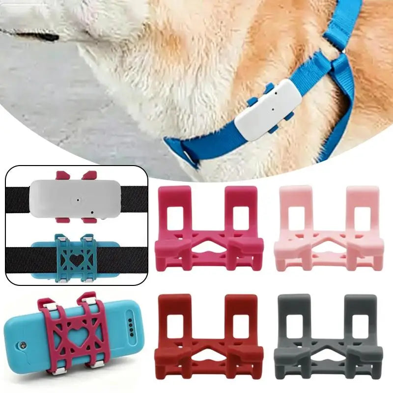 Mini Anti-Slip Silicone Protective Sleeve & Clip for TK911SA Dog & Cat GPS Tracker