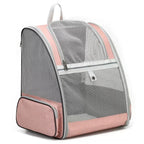 Portable Pet Carrier Backpack Foldable (Suede, Large Capacity, 5 Colors)