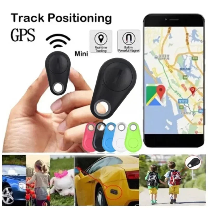 Mini Bluetooth GPS Tracker for Cats - Long-Range Anti-Theft Locator for iOS & Android