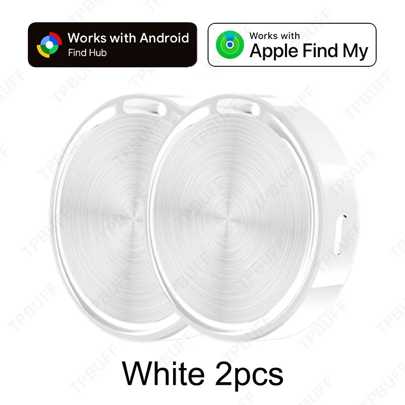 Dual System iOS & Android GPS Smart Tag - Vehicle, Pet & Child Anti-Loss Locator with Google Find Hub