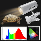 1/2/5/10PCS UVA +UVB Reptile Heating Light Bulb 25/50/75W Snake Turtle Pet Full Spectrum Basking UV Light Bulbs For Amphibians