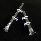 Acrylic Aquarium Shrimp Feeding Dish & Tube (Transparent, 20–30cm, Snail & Shrimp)