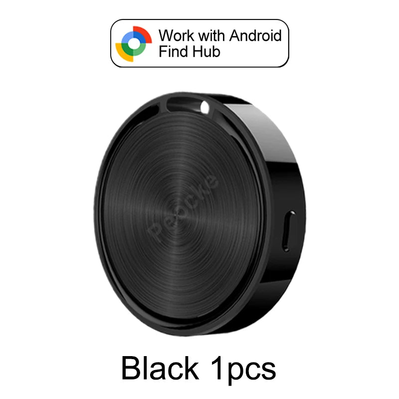 Mini Bluetooth Smart Tag for Android & Google Find Hub - Anti-Loss Key & Luggage Tracker for Pets & Wallets
