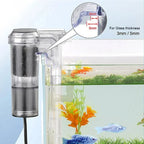 USB Mini Suspended Aquarium Filter (2.5W, 250L/H, For Tanks Under 30cm, Ultra-Quiet)