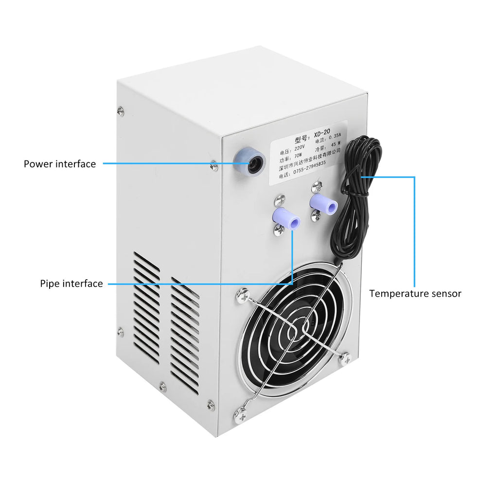 Aquarium Water Chiller Cooling System (72W, Constant Temperature, Fish Tank)