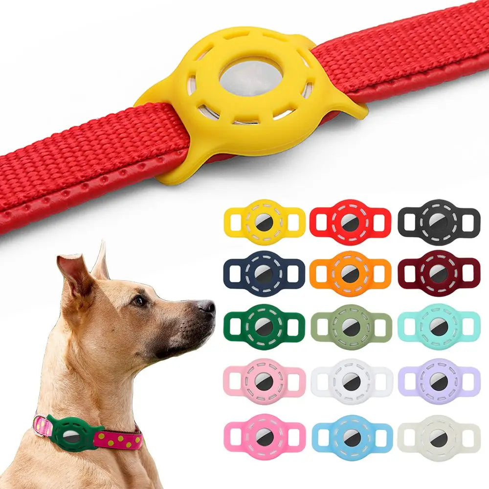 AirTag Protective Collar Holder & Sleeve Cover for Pets - Anti-Loss GPS Locator Case