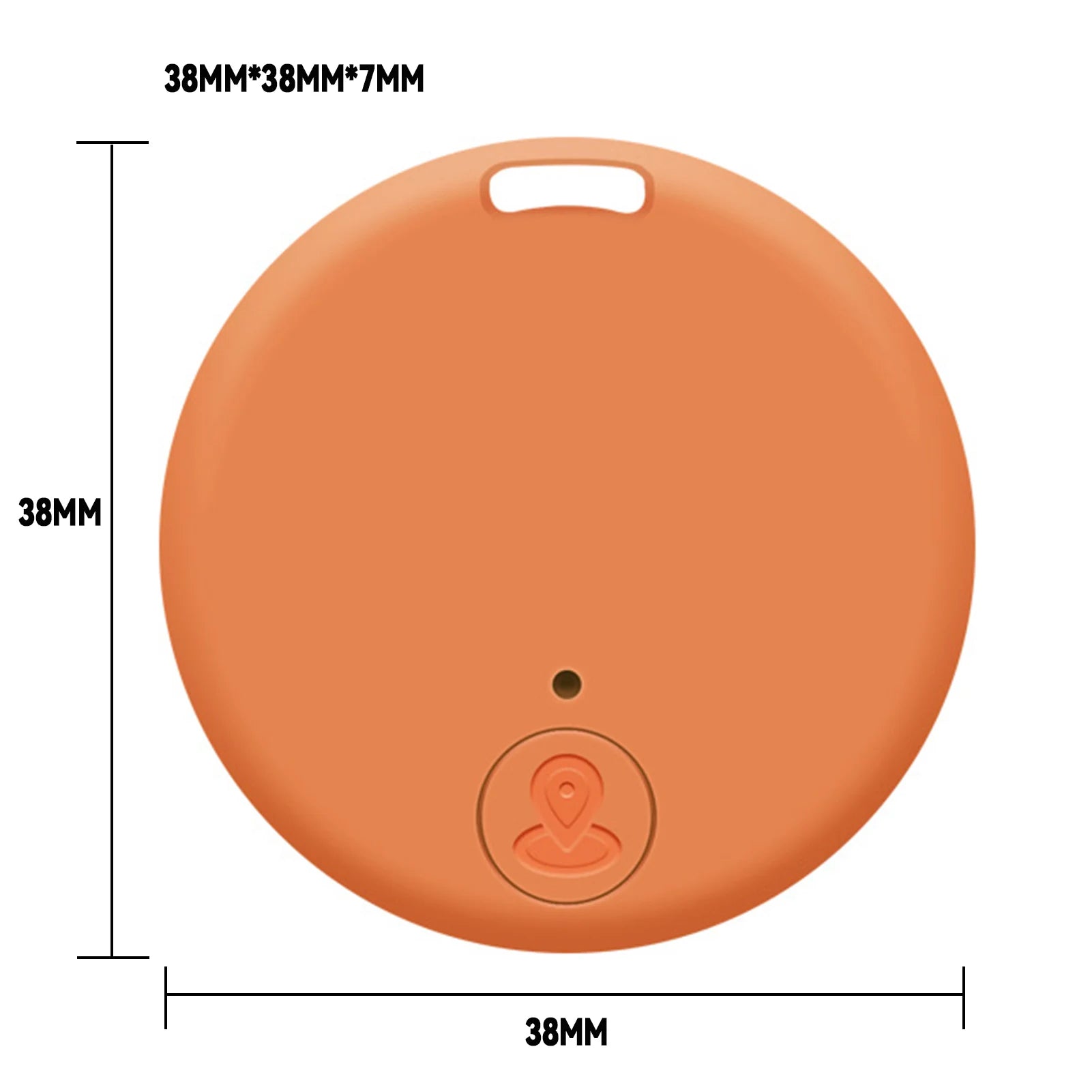 Mini Bluetooth GPS Anti-Loss Reminder Tracker - Smart Finder for Pets, Kids, Bags, Keys & Wallets (iOS & Android)